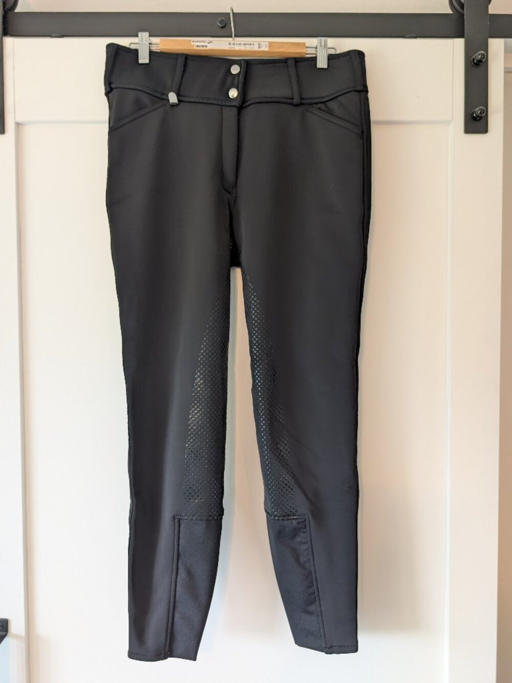 Horze Full Seat Winter Breeches Black